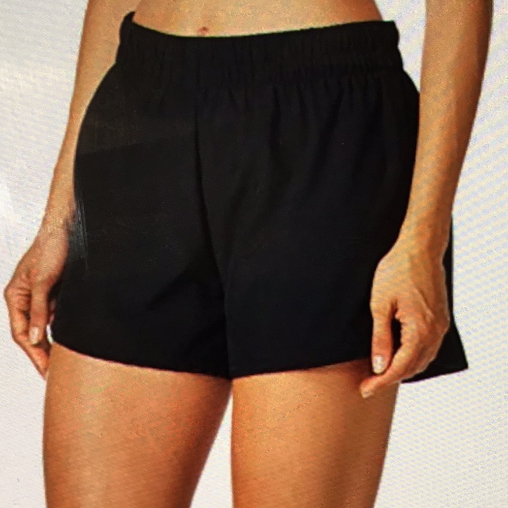 Swim shorts, sz L, black, Kanu
